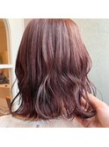 ピンクブラウンカラー！