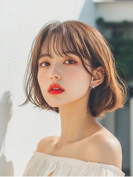 トゥルークリエイション 渋谷(True Creation) 韓国/レイヤー/イメチェン/ホワイト/外ハネボブ/美髪/渋谷