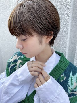 ソト 銀座(soto.) ハイライトカラー/くびれヘア/レイヤーパーマ/ミニボブ[銀座]