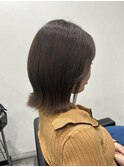 Second   ×　外ハネスタイル