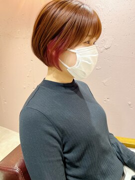 ラミエ バイ メルト 吉祥寺(lamie by melt) *滝田*似合わせ小顔ショートボブ20代30代40代インナーカラー人気