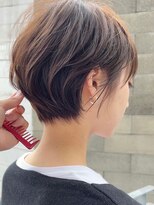 アイドットプラス 札幌大通り(i.+ODORI)&nbsp;小顔似合わせカットメルティカラーナチュラル大人ショートボブ