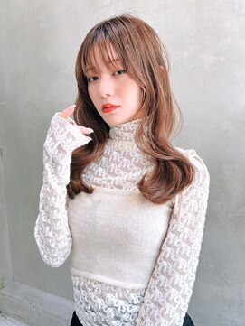 ロイド(Lloyd) 【Lloyd 大宮】チョコベージュ×くびれ巻きレイヤースタイル