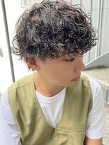リコ ヘアアンドリラクゼーション 名駅店(LICO HAIR＆RELAXATION)&nbsp;メンズ波巻きスパイラルパーマツイストスパイラルシャドウパーマ
