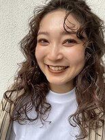 アオ(AO。)&nbsp;クリームパーマ/パーマアレンジ/オリーブベージュカラー/横浜