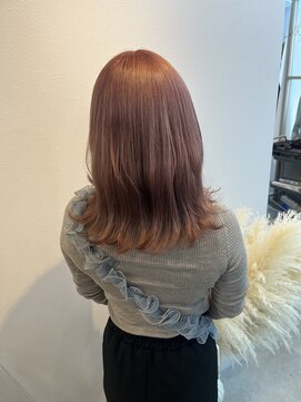 アレンヘアー 梅田店(ALLEN hair) 淡ピンクベージュ