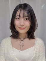 リュミエ ドゥ マッシュ(Lumier de mashu)&nbsp;ハッシュボブ/ダークブルー/スモーキーブラウン/くびれレイヤー