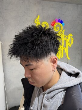 スパークスヘア(Sparks hair) 夏先取りじゃね俺?ってスタイル名