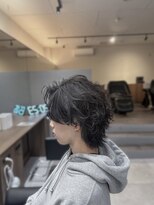 ワークスヘアー(WORKS HAIR)&nbsp;センターパートウルフ