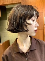 ナループロアオハナ(Nalu pu loa ohana) パーマボブパーマフレンチボブフレンチボブパーマミニボブパーマ