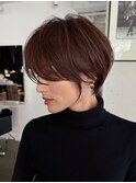 ショートショートボブショートヘア大人ショート耳掛けショート