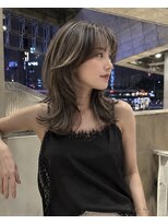 ヒール 銀座(heel)&nbsp;小顔に見せる/顔周りマッシュレイヤーカット