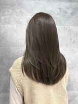 ジャム ヘアー サロン(Jam hair salon)&nbsp;オリーブグレージュ×ウェーブスタイル