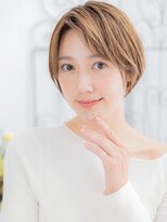 エイトサロン 八潮(8salon)&nbsp;八潮/髪質改善/流しバング☆ハイトーン☆マッシュショートボブo