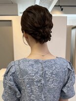 エリン ヘア(ELIN hair.)&nbsp;ふわっとシニヨン/ヘアアレンジ/ヘアセット