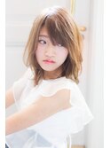 軽やかミディアムスタイル☆