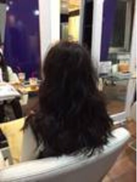 アフ(ahu) ゆるふわコテ巻き