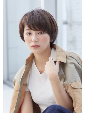 ミチオ ノザワ ヘアサロン ギンザ(Michio Nozawa HAIR SALON Ginza) 大人かわいい小顔ナチュラルショートボブ【瀧上丈司】