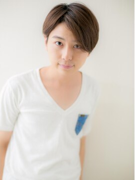 モッズヘア メン 新所沢店(mod's hair men) 長めバングと好感度サラ髪☆爽やかショートA