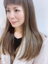 スタイル 茅ケ崎(STYLE)&nbsp;【磯崎真介】サラツヤロングでアッシュベージュ！