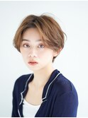 着物/クールショート/ピンクベージュ/ボブルフ［池袋］