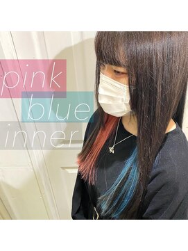 ウーロス(uros.) 【SENA】ツートーンインナー ピンク 水色