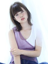 ライラ(Lyla)&nbsp;ほつれ質感がおしゃれ可愛い　シースルー鎖骨ロブ