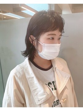 ガリカ 博多(Gallica) ウルフヘア×パーマ☆ウルフパーマ