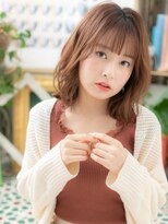 カバーヘア ブリス 志木南口駅前店(COVER HAIR bliss)&nbsp;くせ毛風無造作パーマ♪小顔ゆるふわミディa志木20代30代40代