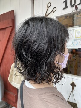 ブリキ(BLIK) 外はねプラス大きめウエーブ