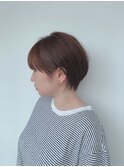 ショート/ショートボブ/くびれショート/丸みショート