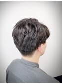 【星野源さん風】アップバンクパーマスタイル