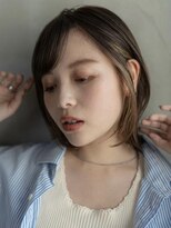 ドットハリス(.Hallis)&nbsp;ふんわりカール/ミディアム/ヘルシースタイル/原宿/表参道