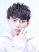 コンフィデンス 新宿3rd(confidence)&nbsp;王道束感ひし形セットパーマツーブロックスーツ刈り上げ