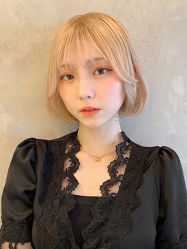 トルネード(TORNADO) 韓国ボブ サイドバングをフェイスレイヤーで垢抜けヘアに S830