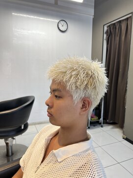 アイズ 海老名(AIZU) スパイキーショート ザクザクショート ボックスショート