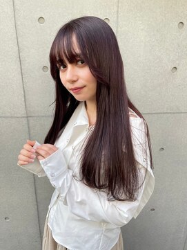 ヘアサロン ガリカ 表参道(hair salon Gallica) 大人艶髪ラベンダーココア/ラベンダーカラー