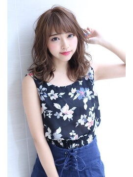 オーロ 千里山店(ORO) 20代30代40代50代ボブルフネビージュ小顔ワンレンショート