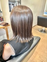 リシェールグリーン 越谷花田店(RICHAIR GREEN)&nbsp;デザインカラー/レイヤーカット/ウェットヘア/オリーブベージュ