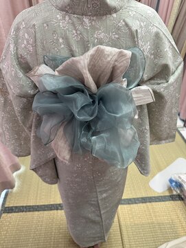 ヘアメイク マリア 福岡天神西通り(hair make MARIA) 浴衣帯アレンジ