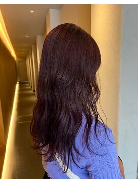 ニール 名古屋 伏見 丸の内(NEELU) 【Neeluscuro_conoka】ブリーチなしWカラーで作るピンクブラウン