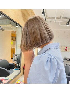 エイト 福岡天神店(EIGHT fukuoka) グレージュカラー