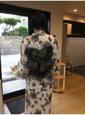 浴衣着付け