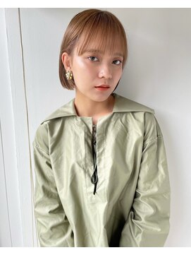 バブルス 春日部店(BUBBLES) ハイトーン×ミニボブ