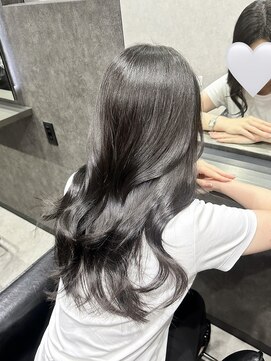 エースヘアー(A.hair) ラベンダーグレージュ/レイヤーカット/髪質改善トリートメント