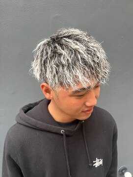 メンズグルーミングナンバーナイン(MEN'S GROOMING NUMBER NINE) ホワイトメッシュ/ツイスパ/圧倒的技術