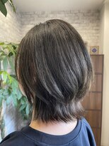 ジェービーヘア 稲毛(jb hair)&nbsp;外ハネボブ×グレージュ