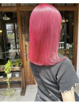 へアサロンアンドカフェガーデン(hair salon&cafe GARDEN) ダブルカラー/ケアブリーチ/ピンクカラー
