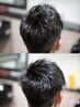 カット+※直毛限定　救済パーマ【稲毛/千葉市/バーバー/フェード/理容室】