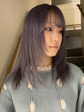 イェッカ パビル(YECCA pabil) ラベンダーカラー(ブリーチ1~2回)